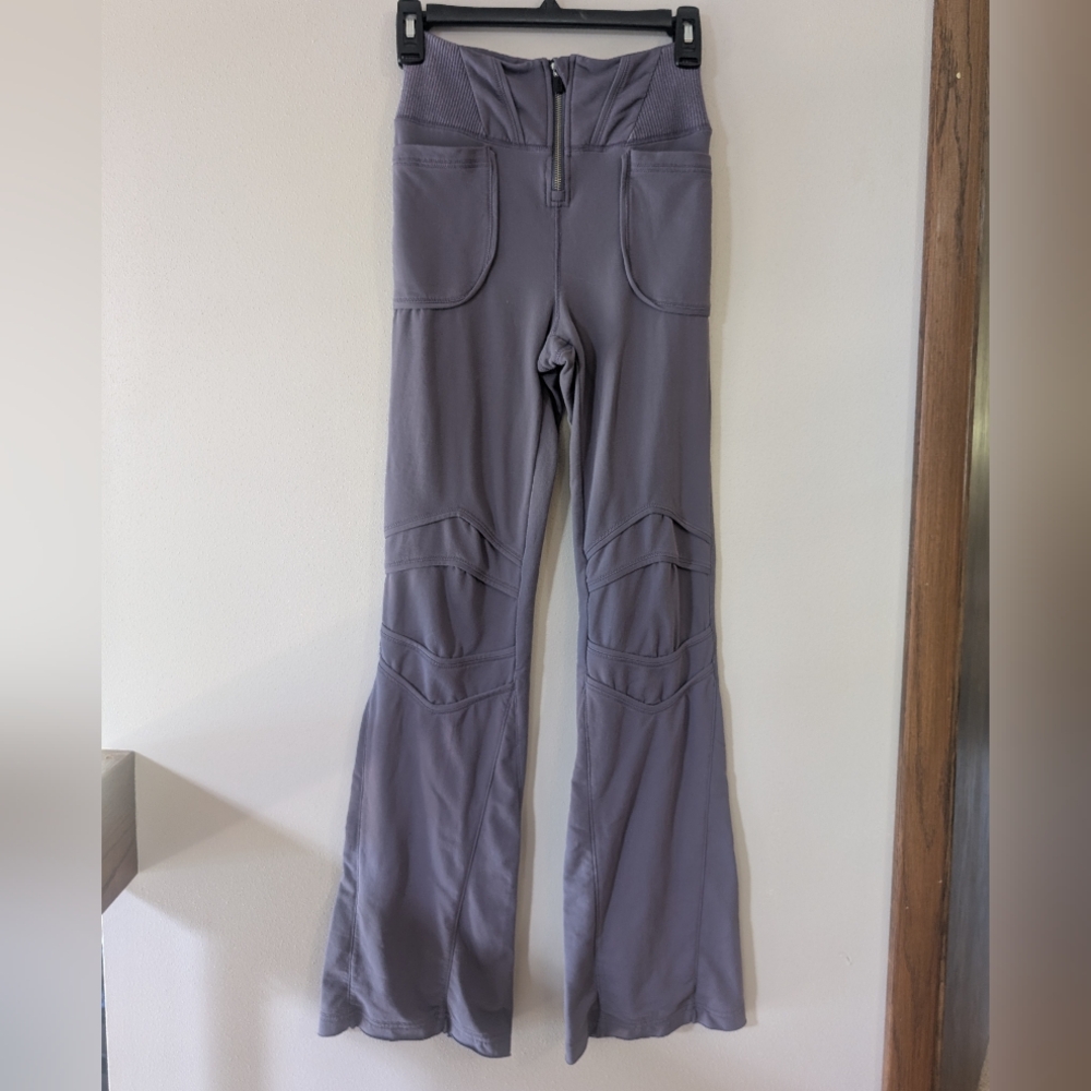 FP Movement High Waist Flare Zipper Pants